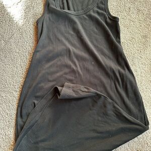 Universal Thread Black RibbedTank Dress-size Large